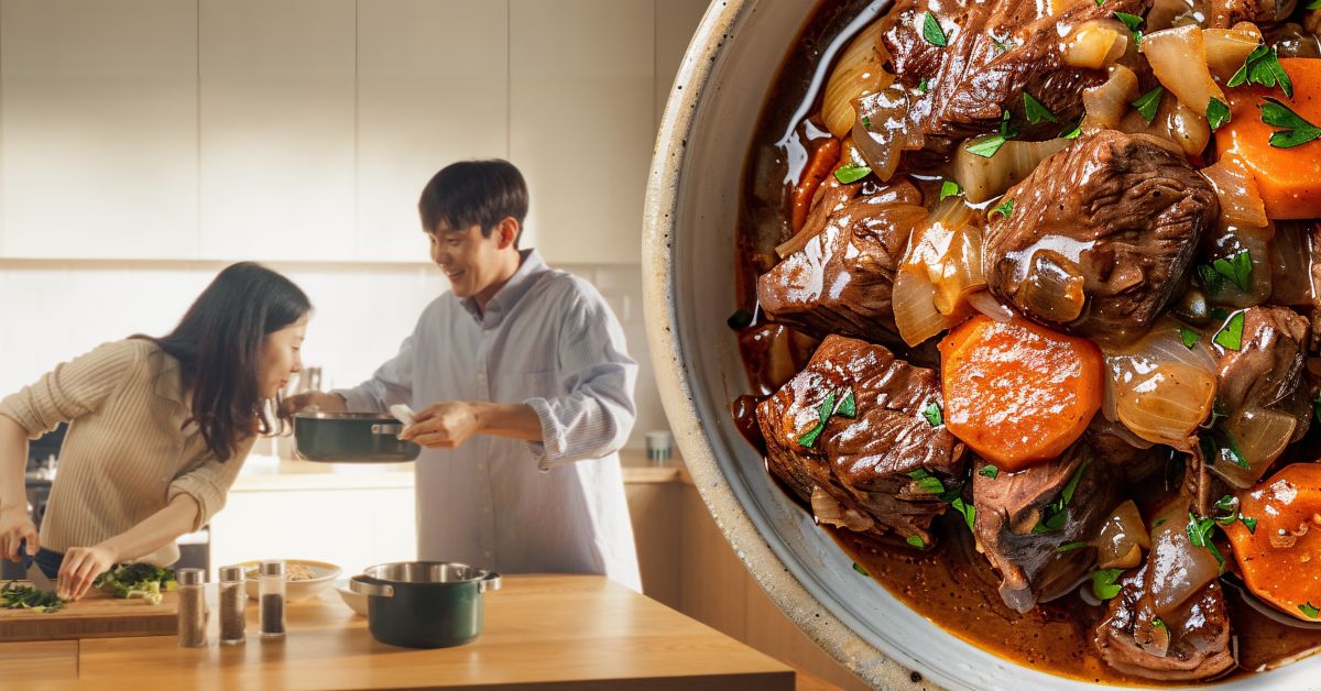 老饕最愛「法式紅酒燉牛肉」湯汁濃、肉質嫩,配飯最對味!