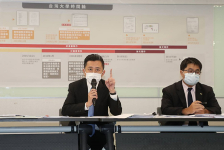 台大突襲記者會 律師批轉移共軍武嚇 網酸爆